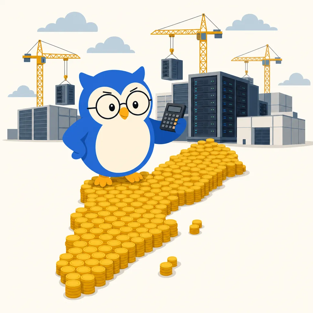 Quill the owl illustration for OpenAI Will Spend $750 Billion on AI, More Than an Entire Country's Economy