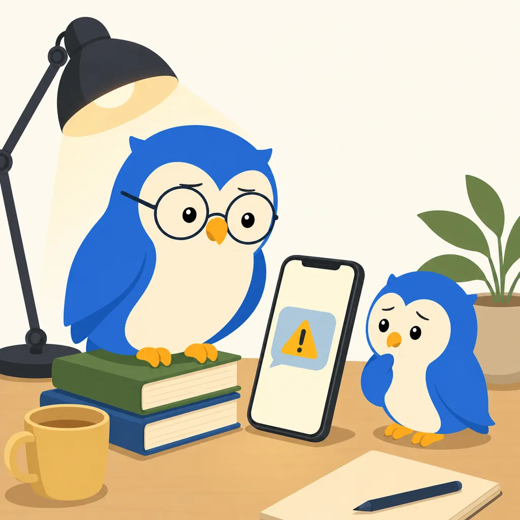 Quill the owl illustration for A child safety group says ChatGPT for Teens is too risky for kids